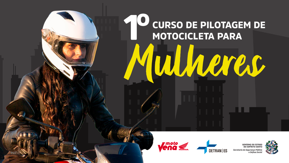 Curso de pilotagem de motos tem mais duas edições neste ano